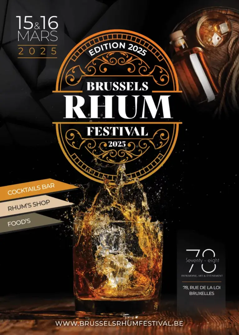 Brussels Rhum Festival 2025 : Une escale pour les amateurs de spiritueux