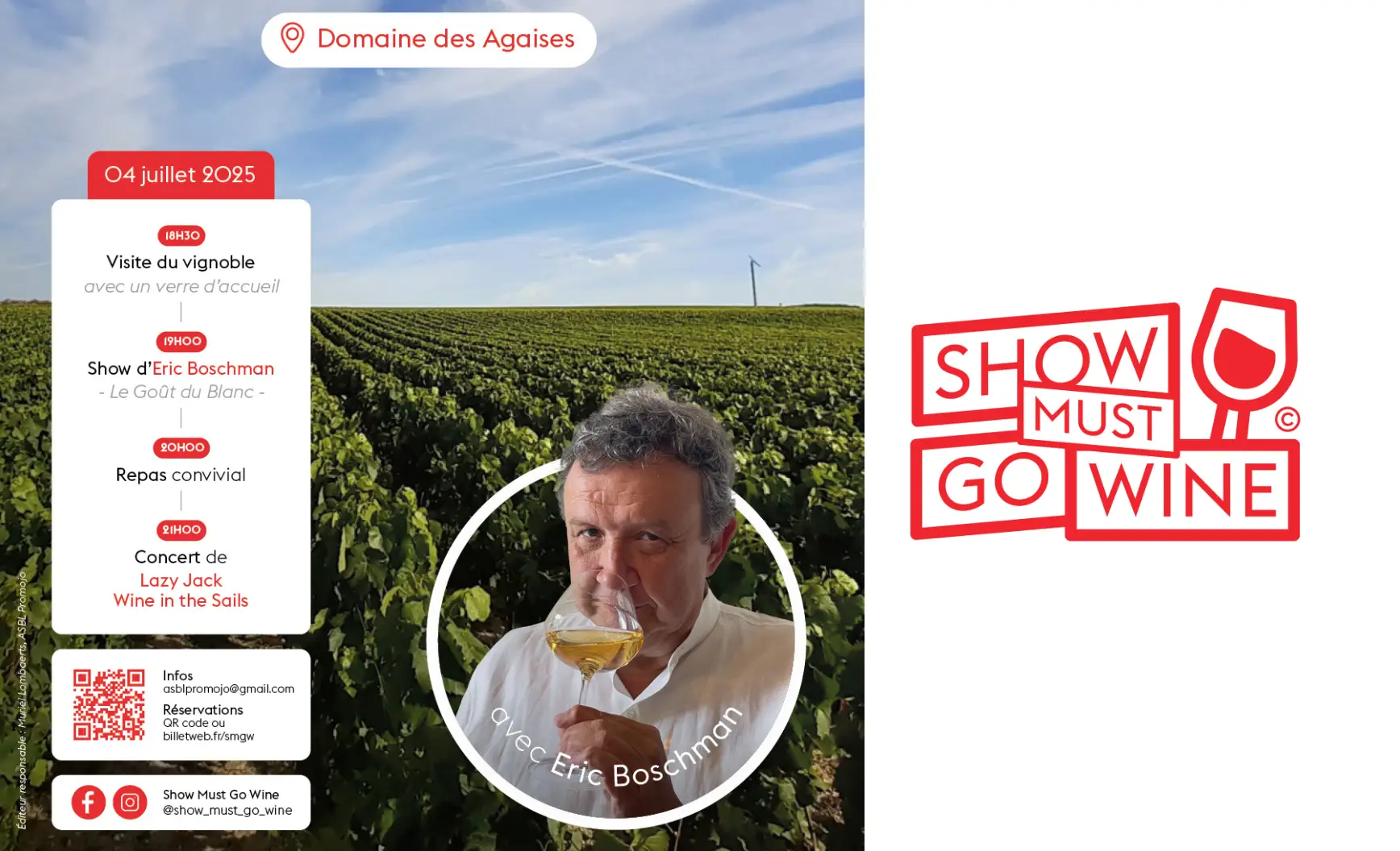 Show must go wine