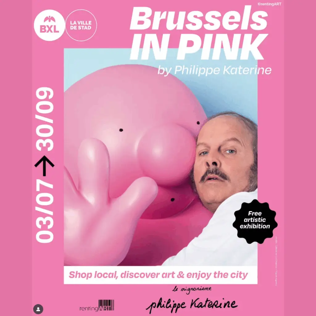 Brussels in Pink : expo urbaine et fun de l’été