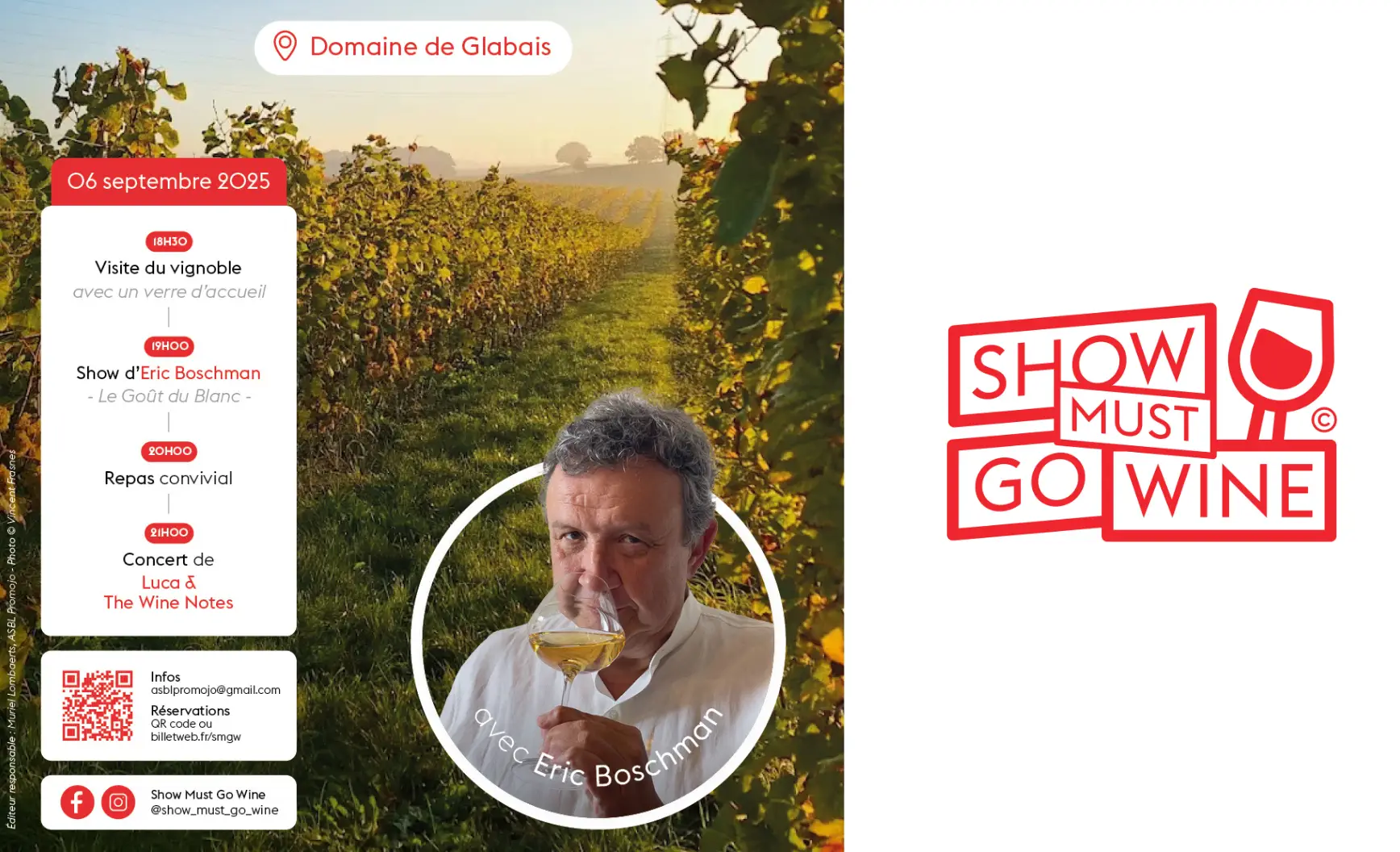 show must go wine