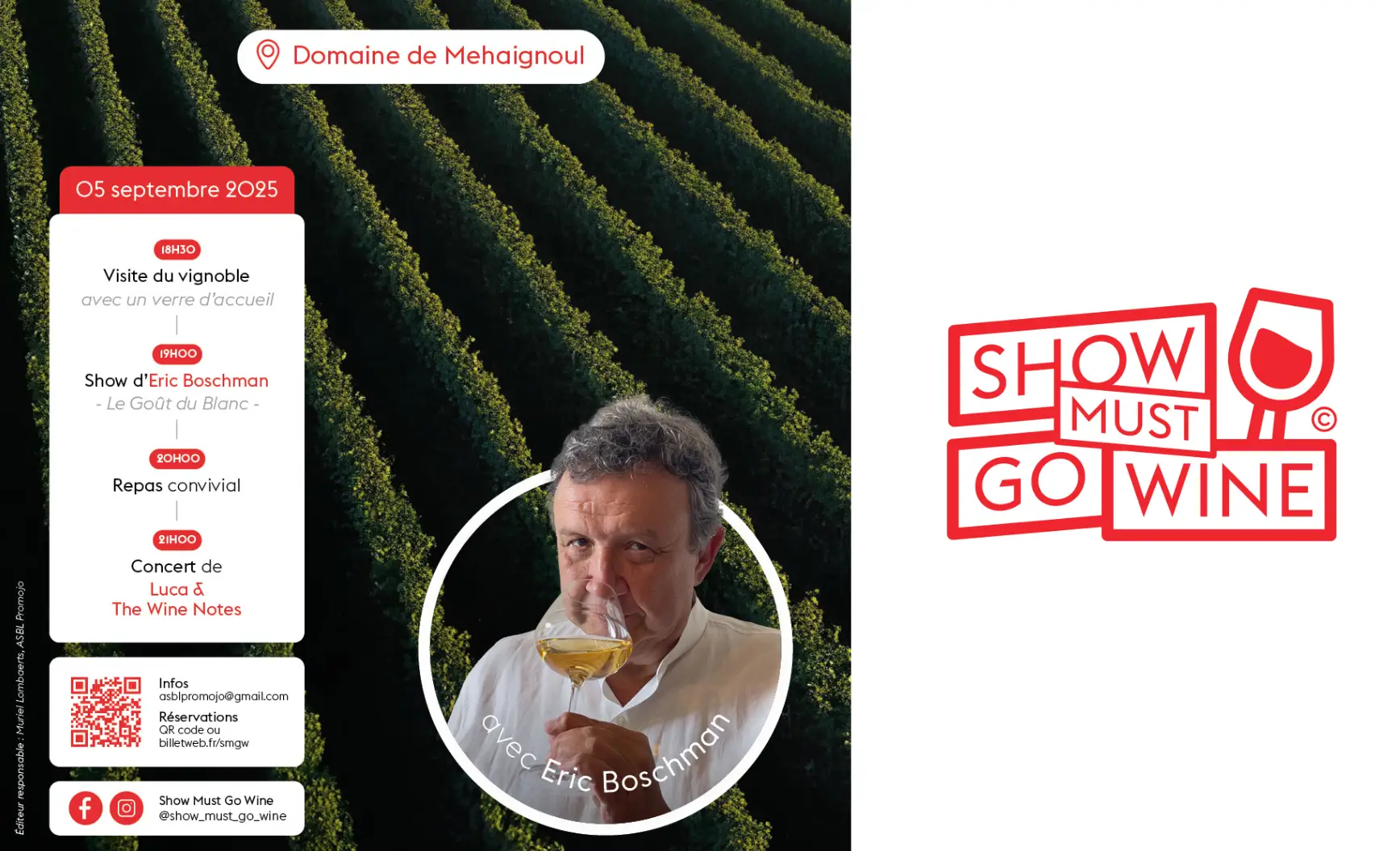show must go wine