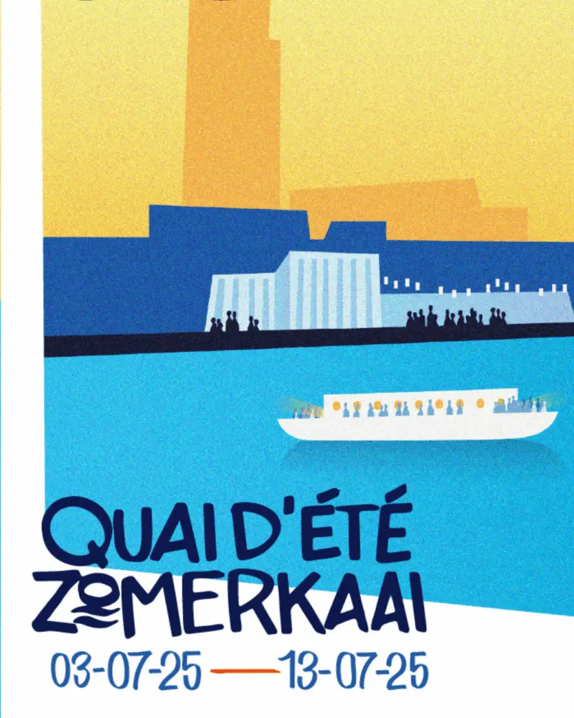 Quai d’Été, du 03 au 13 juillet : un air de vacances au quai à Bruxelles 1 quai d'été