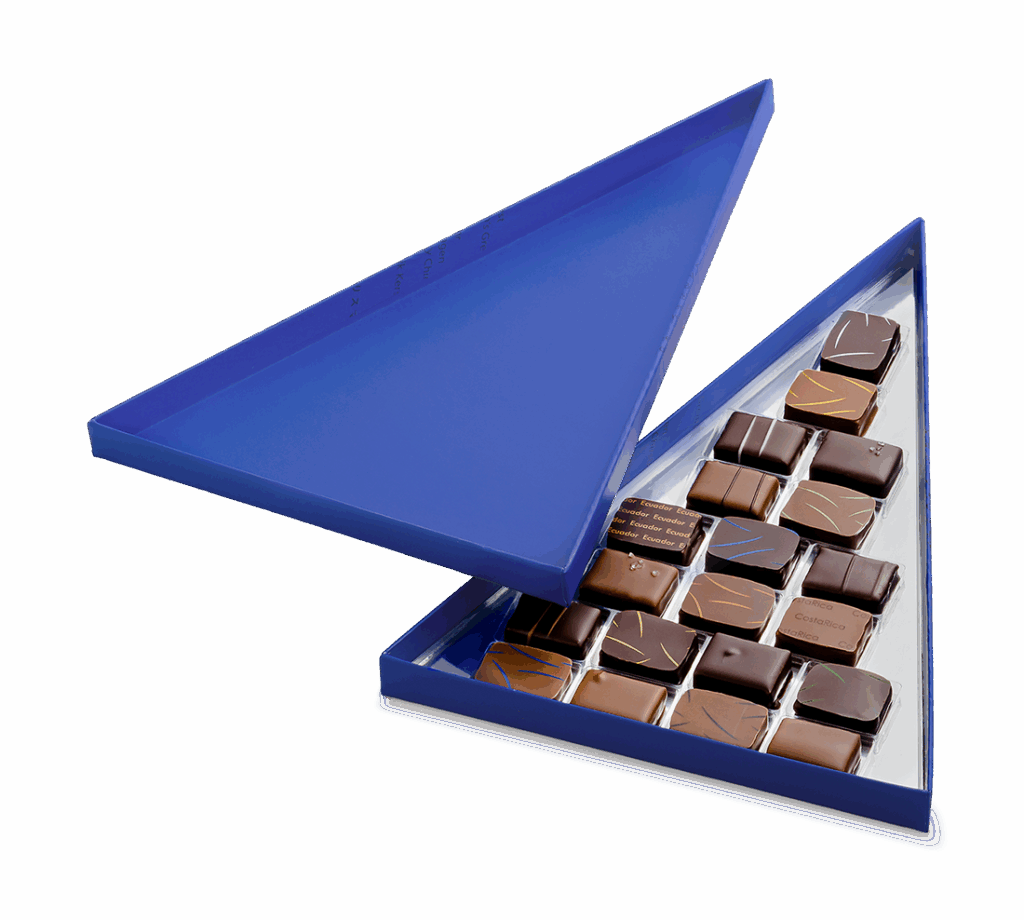 Centho : Le Chocolat Belge que le Japon Vénère 3 Centho Xmas Tree 20 pieces Open 28E