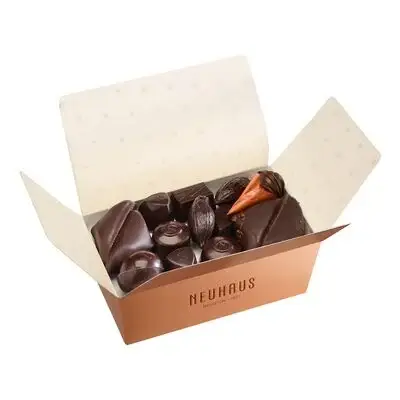Neuhaus : Le Goût de la Belgique qui nous Fait Fondre 1 Prepack ECOM 5025989 5413676769631 BALLOTIN DARK DARKBLUE 350G OPEN