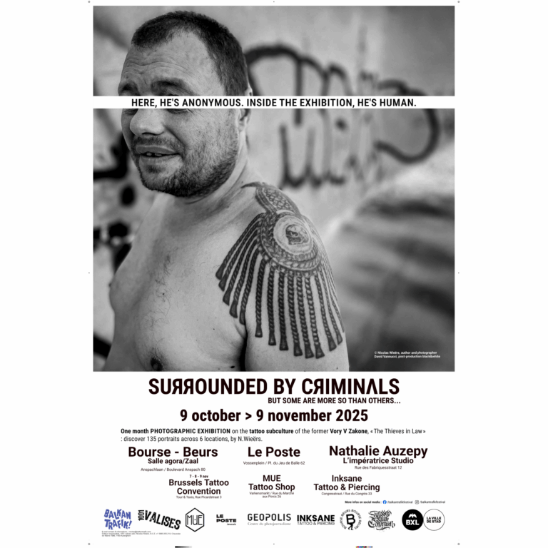 Surrounded by Criminals : Expo Photo Sur les Tatouages à Bruxelles