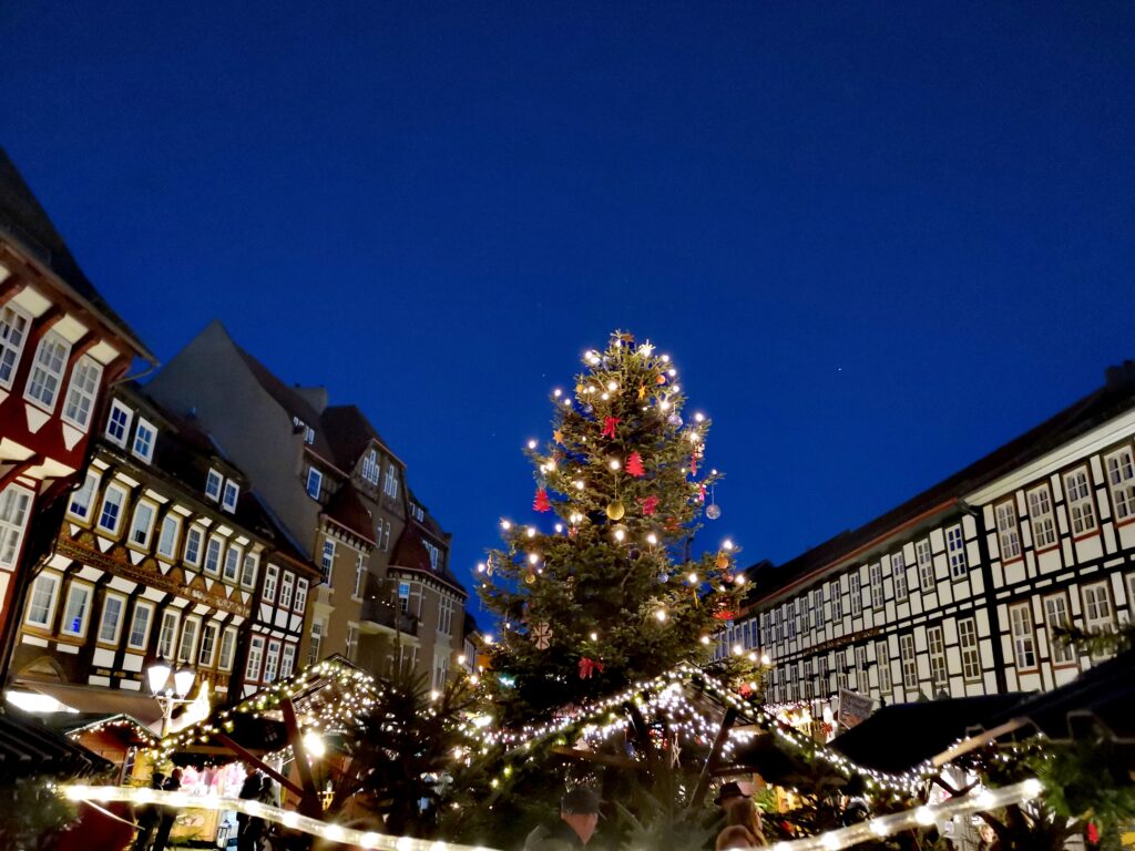Einbeck Christma Tree at the Market Place CC0 1