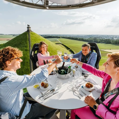 Dinner in the sky Waterloo